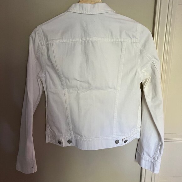 Jcrew white jean jacket - Picture 3 of 3